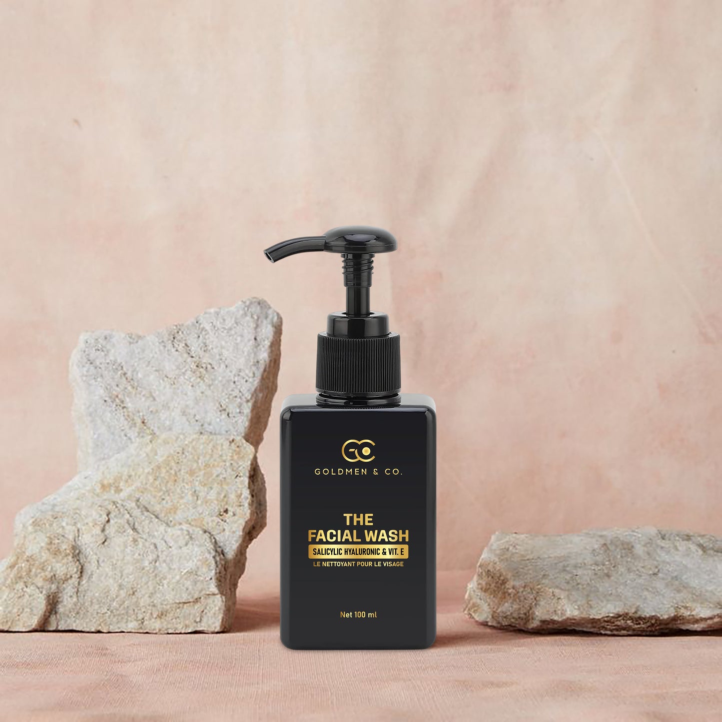 The Facial Wash “Salicylic Hyaluronic, Vitamin E” by Goldmen & Co.