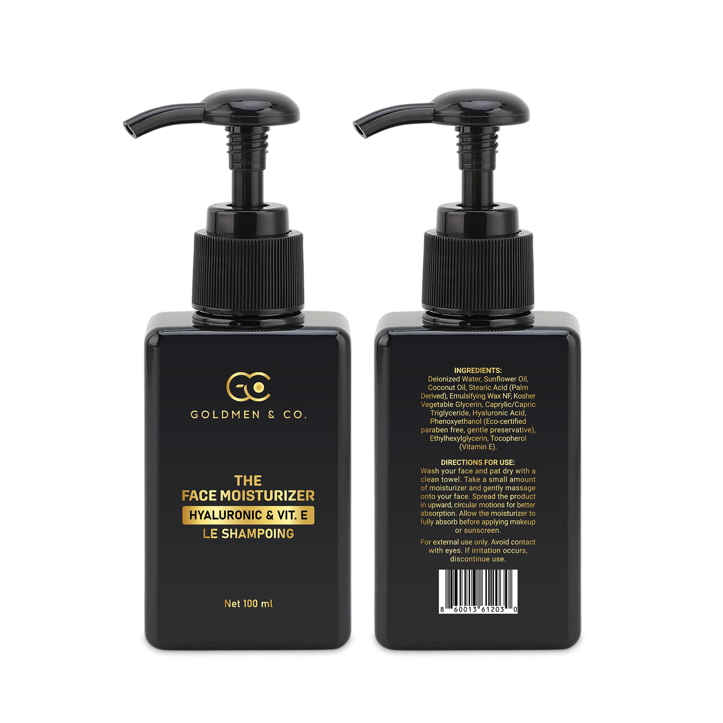 The Face Moisturizer “Hyaluronic, Vitamin E” by Goldmen & Co.