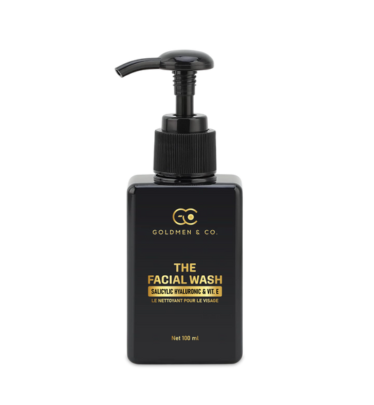 The Facial Wash “Salicylic Hyaluronic, Vitamin E” by Goldmen & Co.